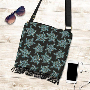 Cool Sea Turtle Boho Purse V.2.1 purse 