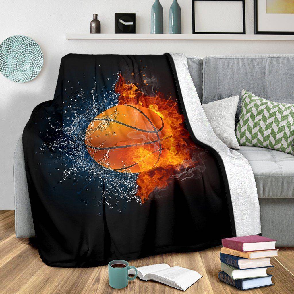 Elemental Basketball Blanket 