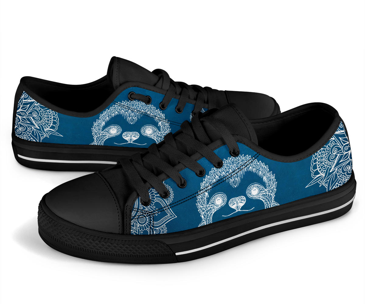 Mandala Sloth Low Tops