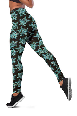 Image of Premium Sea Turtle Leggings V.2 
