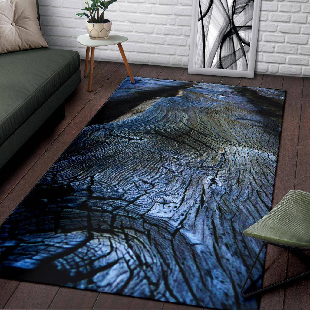 "Weathered Wood" Striking Area Rug Rugs 