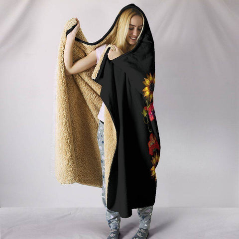 Image of Finny Fox Hoodie Blanket Hooded Blanket 