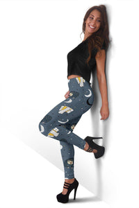 Sleeping Space Sloth Leggings 