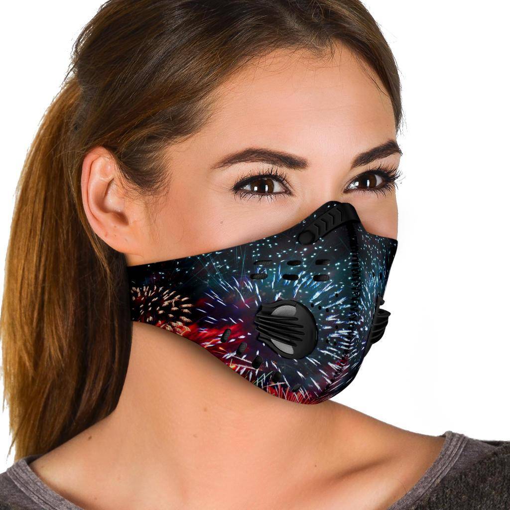 Premium Fireworks Face Mask 