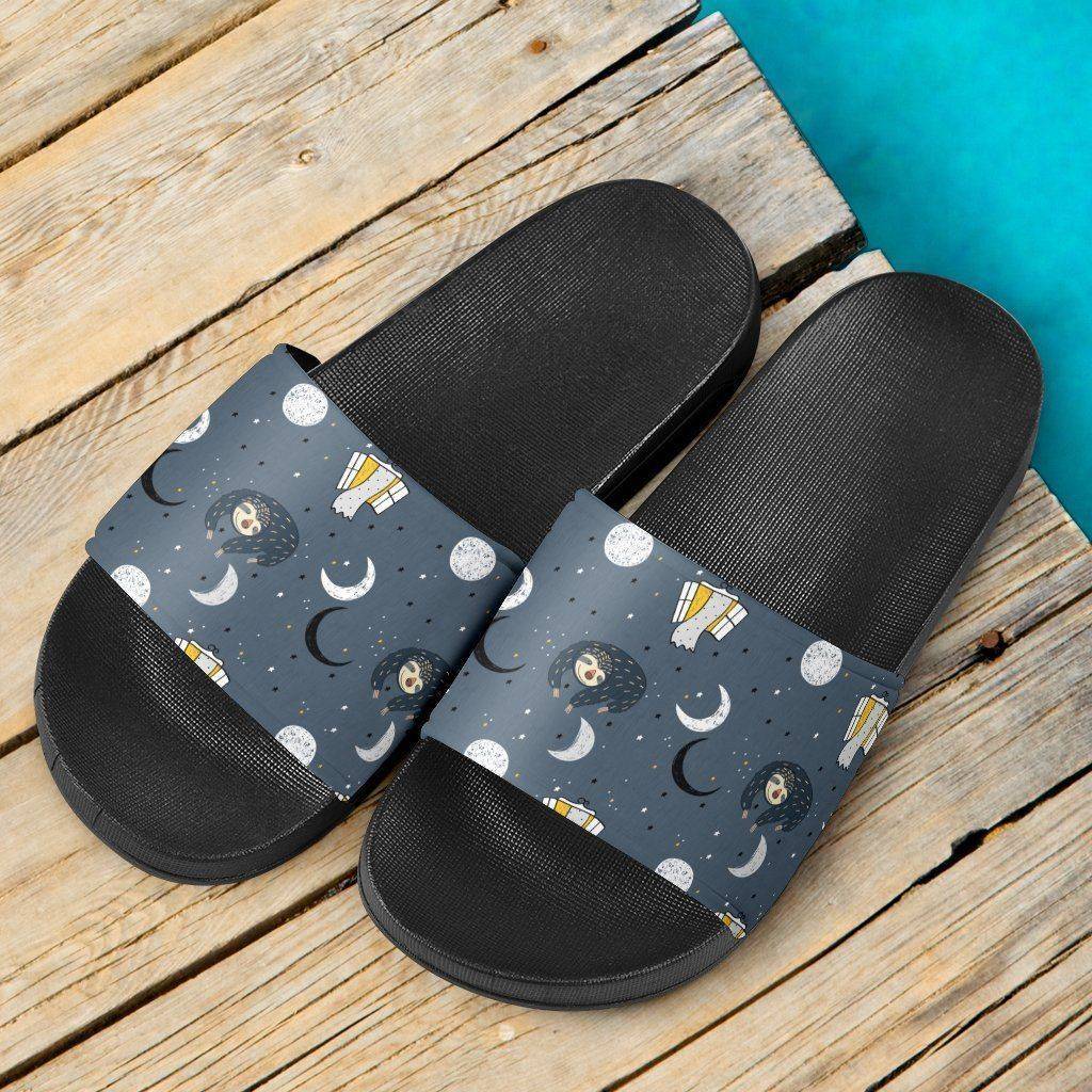 Sleeping Space Sloth Slide Sandals Slides 
