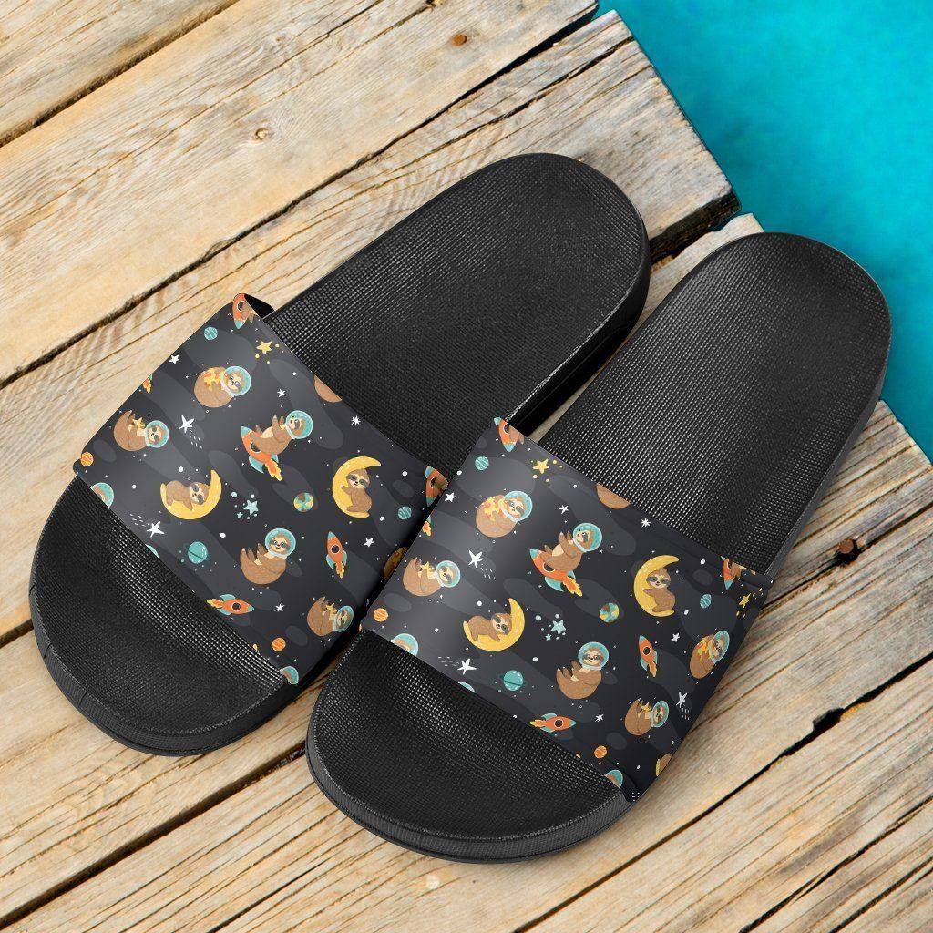 Space Sloth Slide Sandals Slides 