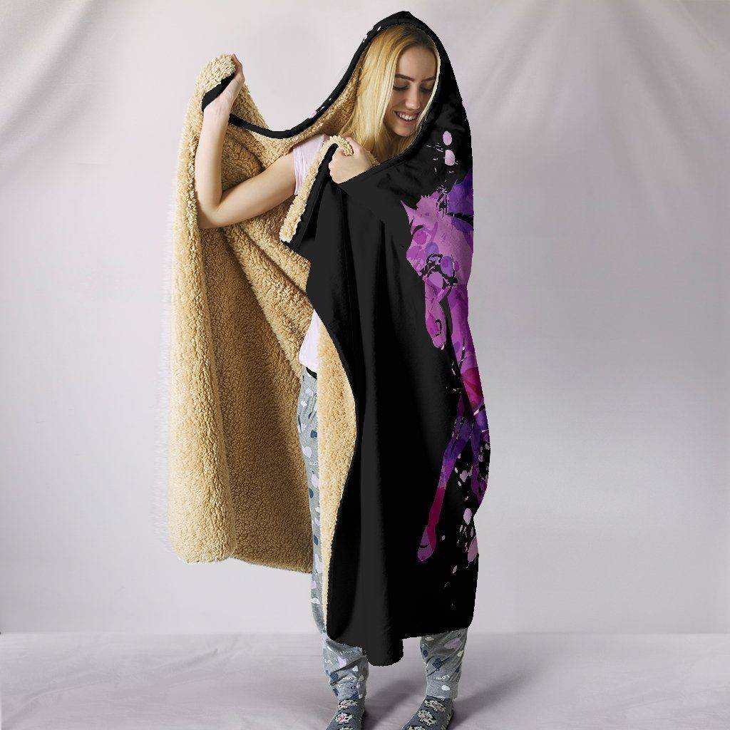 Premium Wild Horse Hooded Blanket 