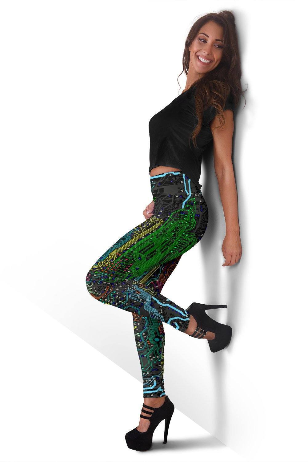 Amazing Circuit Board V.2 Leggings 
