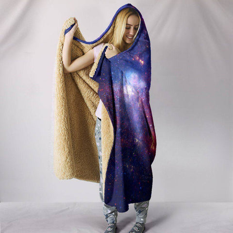 Image of Amazing Galaxy Hoodie Blanket Hooded Blanket 
