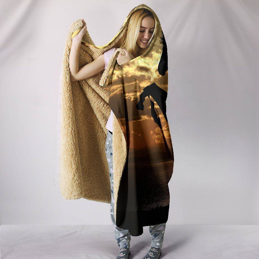 Amazing Horse Silhouette at Sunset 