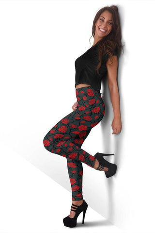 Image of Red Roses Grey Background 