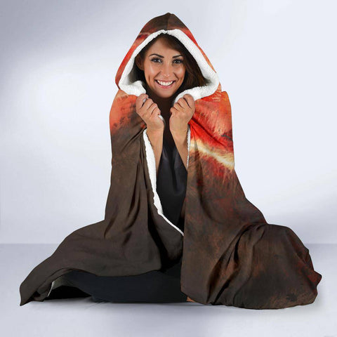Image of Fox Hooded Blanket V.1 