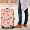 Cool Sloths Luggage Cover Pink 