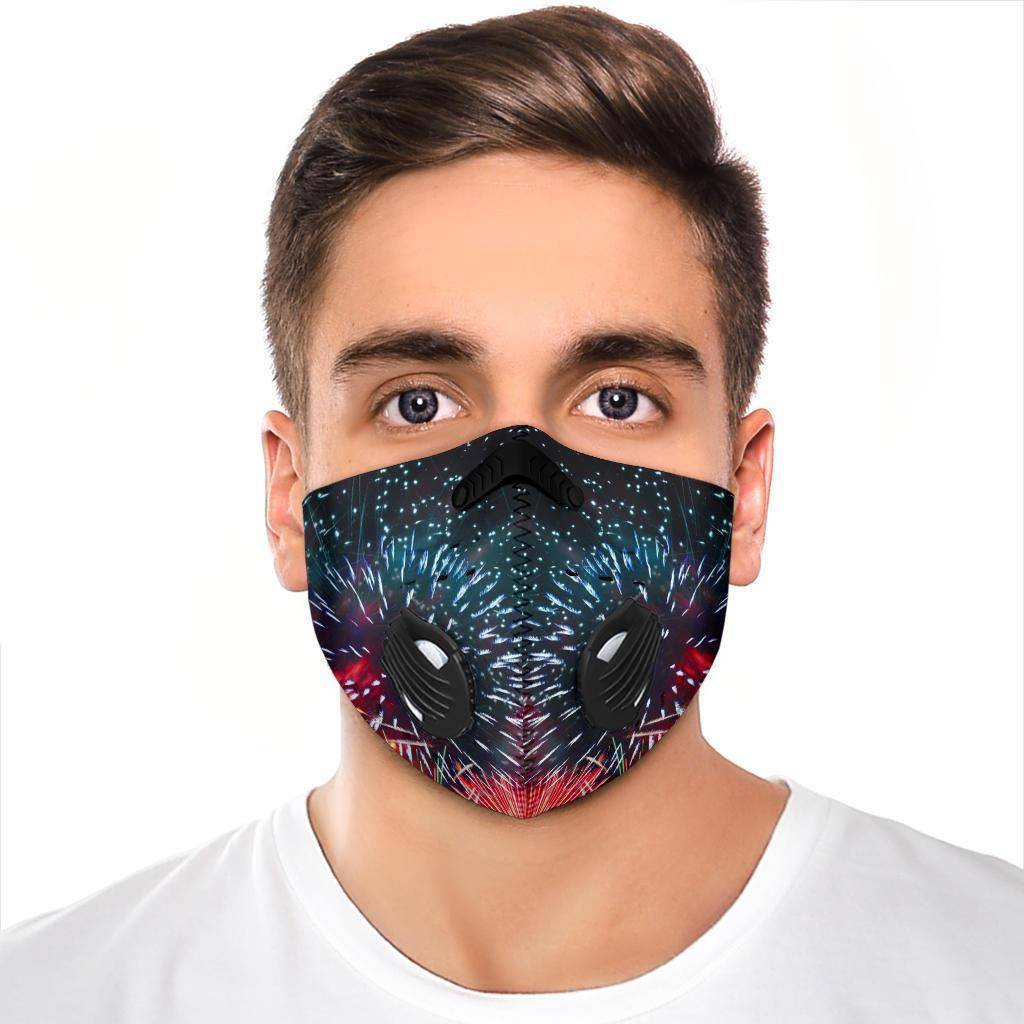 Premium Fireworks Face Mask 