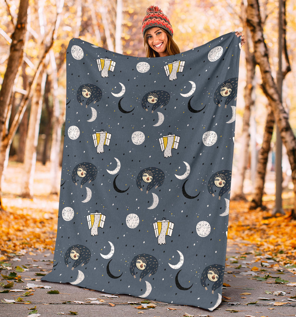 Sleeping Sloth Blanket V.2