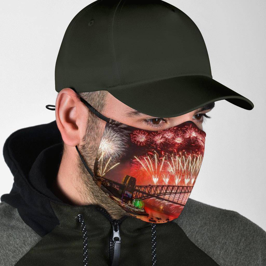Fireworks Face Mask V1 