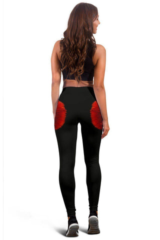 Image of Betta, The Fighting Fish Leggings 