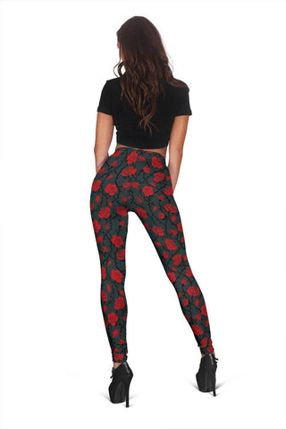 Image of Red Roses Grey Background 