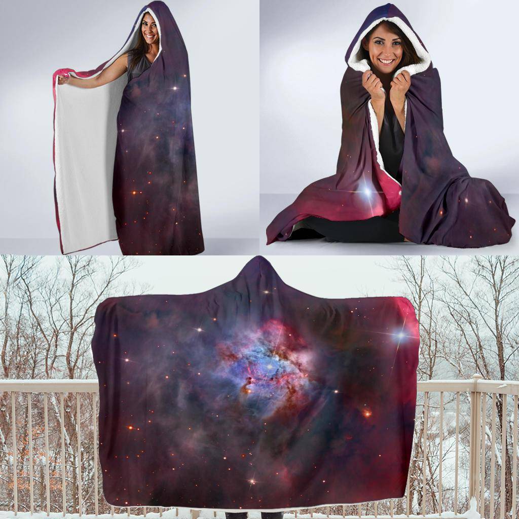 Galaxy Hoodie Blanket V.3 Hooded Blanket 