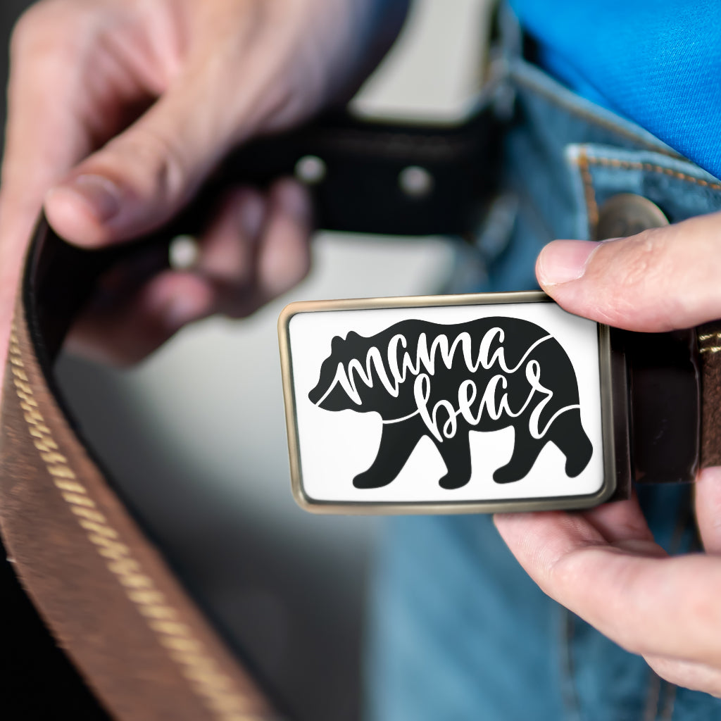 Mama Bear Belt Buckle