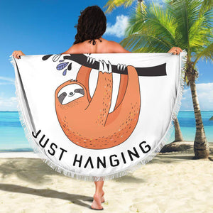 Fun 'Just Hanging' Beach Blanket Beach Blanket 