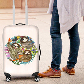 Sloth Trio Luggage Cover 