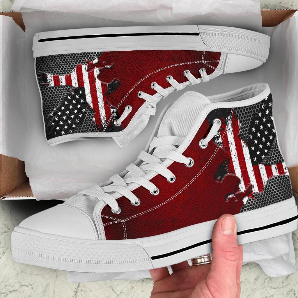 American Eagle Of Freedom High Tops Shoes 