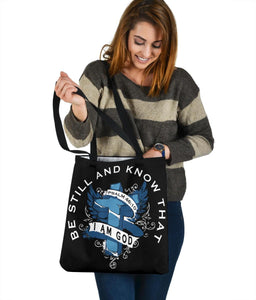 Be Still and Know I Am God, Canvas Tote Tote Bag 