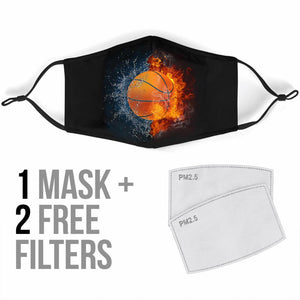 Basketball Lovers Facemask Face Mask 