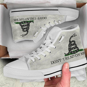 Dont Tread On Me Canvas Shoes V.2 Shoes 