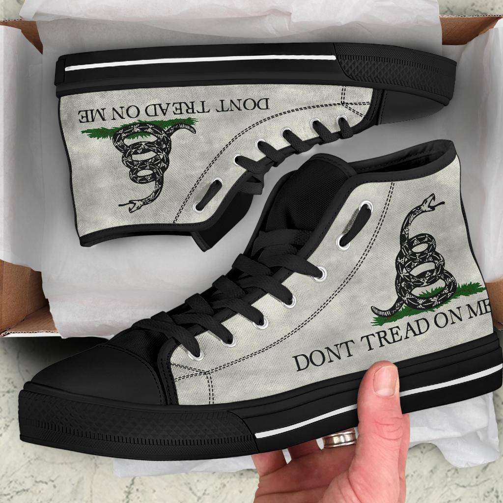 Dont Tread On Me Canvas Shoes V.2 Shoes 