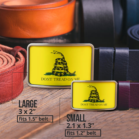 Image of Gadsden Flag Belt Buckle