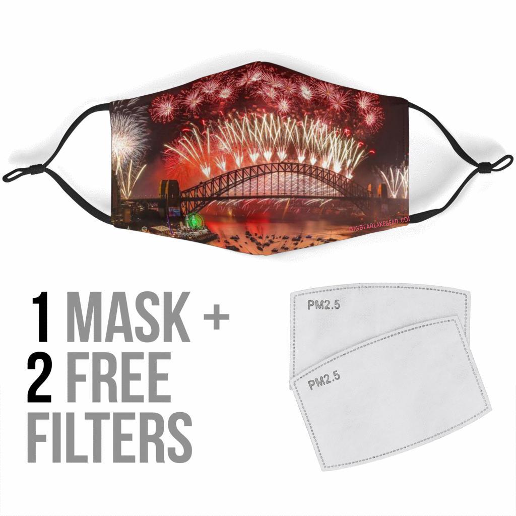 Fireworks Face Mask V1 
