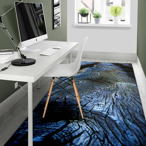 Image of "Weathered Wood" Striking Area Rug Rugs 