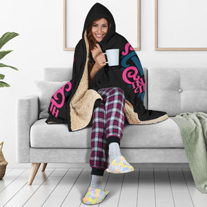 Trust In The Lord Hooded Blanket