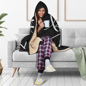 Faith Over Fear Hooded Blanket