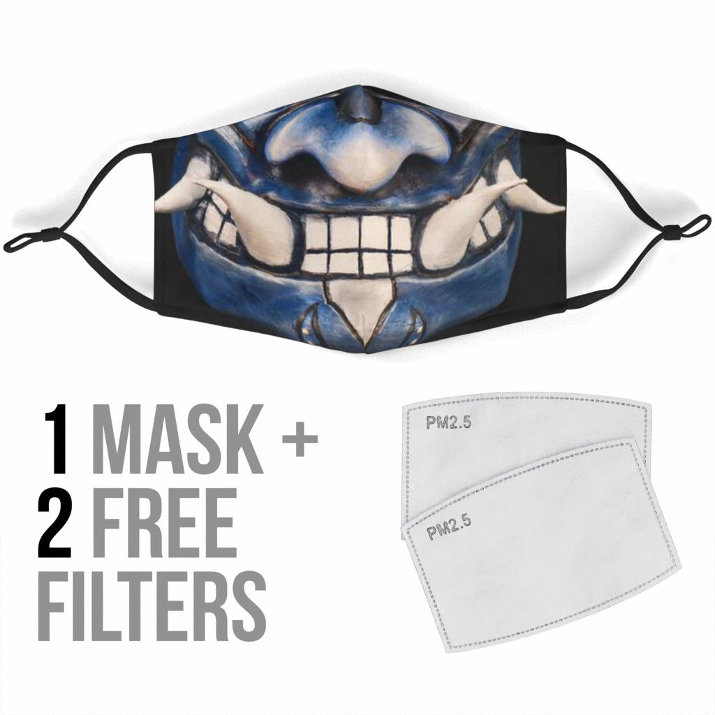Oni Samuri Face Mask