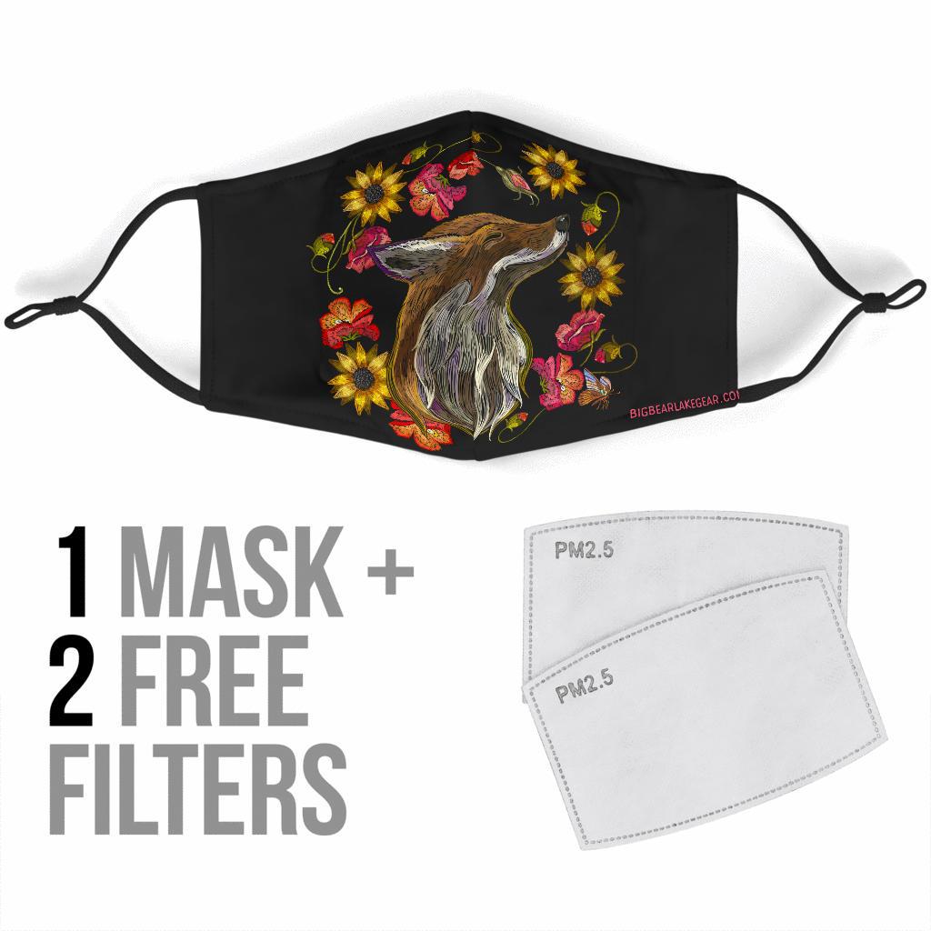 Fox Face Mask Face Mask 
