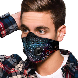 Premium Fireworks Face Mask 