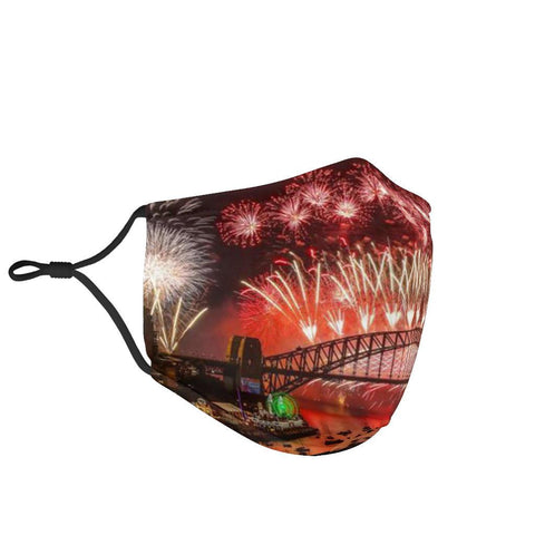 Image of Fireworks Face Mask V1 