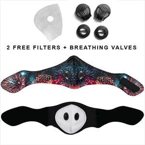 Premium Fireworks Face Mask 