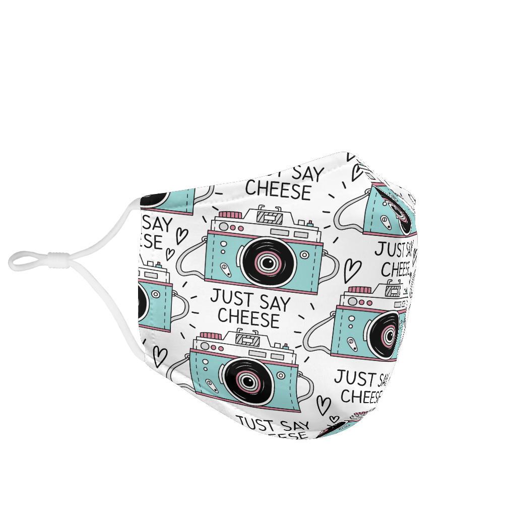 Say Cheese Face Mask 
