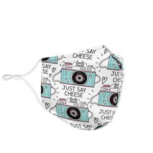 Say Cheese Face Mask 