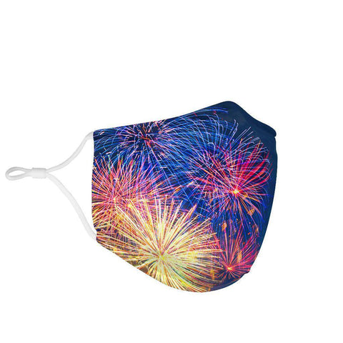Image of Fireworks Face Mask V2 Face Mask 