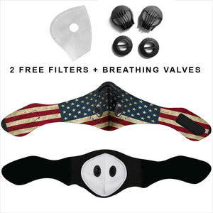 Premium American Flag Face Mask Face Mask 