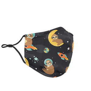 Space Sloth Face Mask 