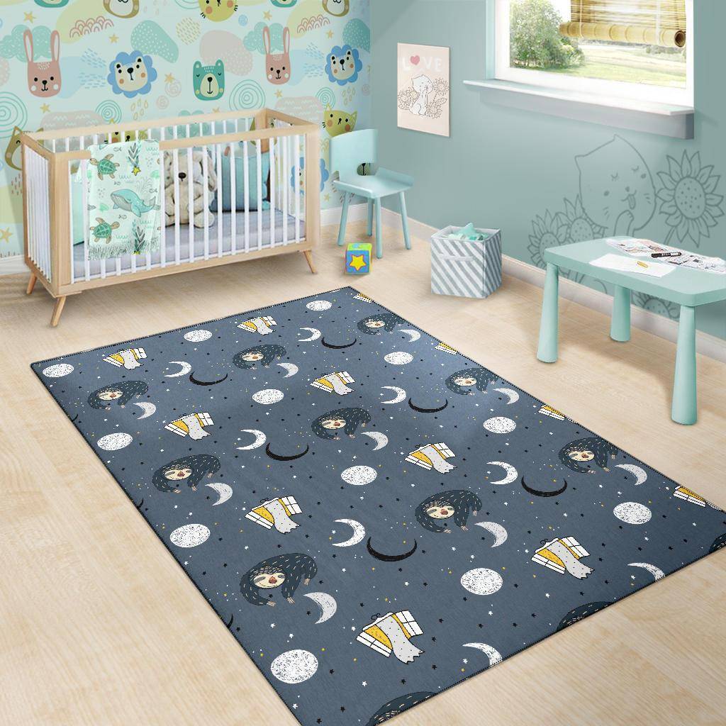 Space Sloth Area Rug Rug 