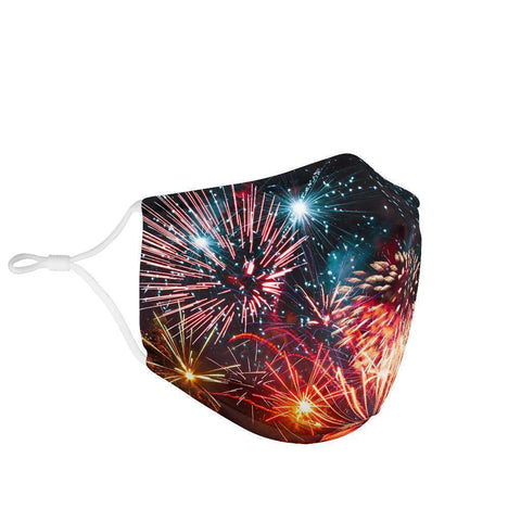 Image of Fireworks Face Mask V3 Face Mask 