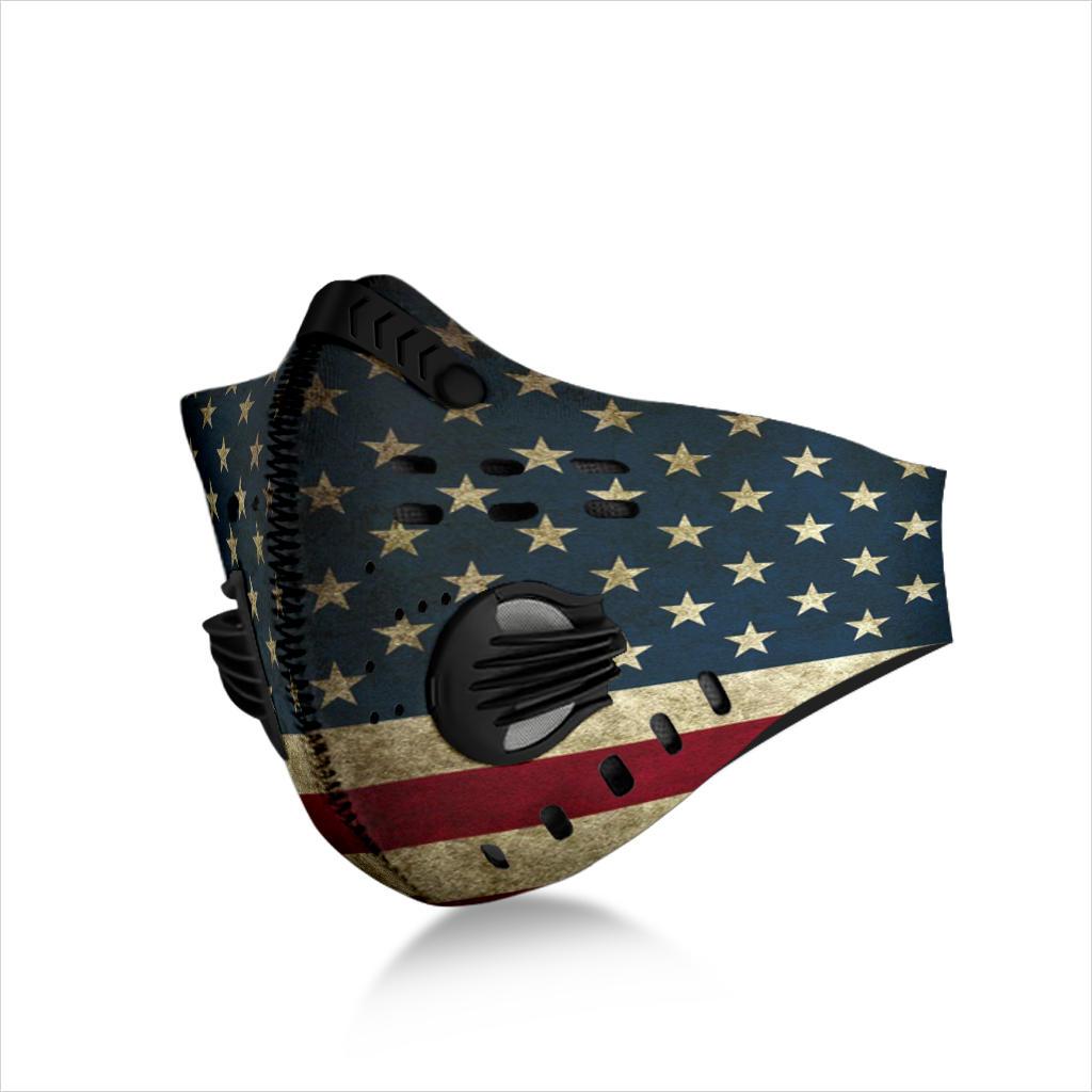Premium American Flag Face Mask Face Mask 