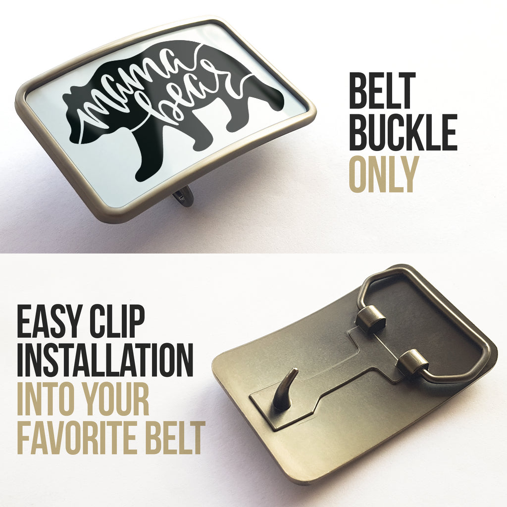 Mama Bear Belt Buckle